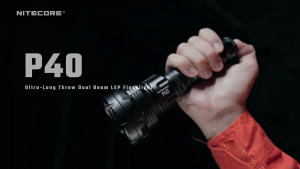 Nitecore P40 Ultra-Long Throw 2.9km LEP + Floodlight 2000L Flashlight (100% Authentic)