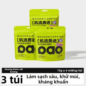 CECEBEAR | Chất Tẩy Rửa Máy Giặt Thùng Mạnh Loại Bỏ Vôi Vàng Và Khử Trùng