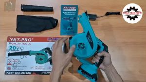 NRT-PRO DB 28 DC Mesin Hand Blower Cordless 20V Elektrik Tiup Angin Tangan Baterai Batre DB28 DC DB28DC DB 28DC
