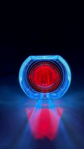 Lampu Projie Depan Lampu Biled 4.5 Inc 2 Mode Jauh Dekat Plus Ring Dan Devil