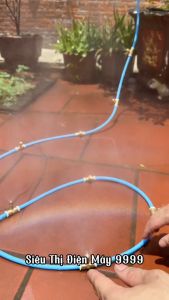 20m dây phun sương PE 8mm chống rêu mốc trong đường ống giúp béc phun ít bị nghẹt.