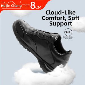 HEJINCHANG | Invisible Height-Increasing Lightweight Comfortable Sports Leisure Shoes 8CM