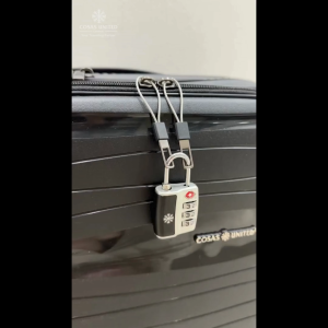 Cosas United - TSA 3-Dial Metal Combination Lock (TSA552)