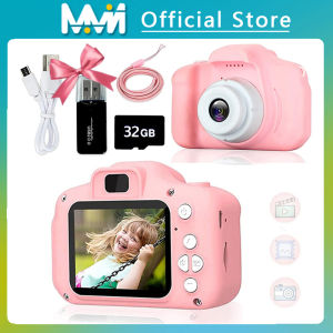 Super Cute Children Camera Kids Digital Camera 1080P Video Camera Educational Toy Children Baby Birthday with Free Gift for Girl