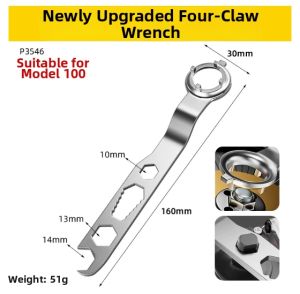 Adjustable Four-claw Wrench
