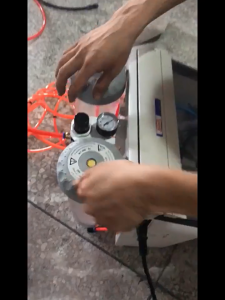 เครื่องพ่นทรายเครื่องประดับแบบพกพา PHYHOO PS-A สำหรับการพ่นทรายเครื่องประดับทองเงินและทองแดง