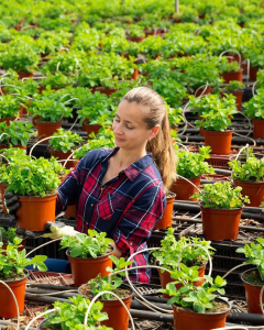 5 Pcs - Flexible Brown-Black Nursery Pot BN130 | Pot Pembibitan Tanaman Elastis Coklat-Hitam No.130