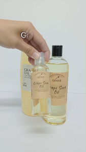 Pure Grapeseed Oil - Pure & Natural Cold Pressed Virgin Base /Carrier Oil