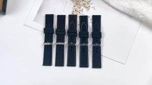 Dây Đeo Đồng Hồ Cao Su Đa Năng Tropic 20mm 22mm 24mm Dây Đeo Silicon Phát Hành Nhanh Cho Seiko Rolex Samsung Galaxy Nam Nữ Dây Đeo Cổ Tay