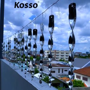 10 ชิ้น KOSSO แท่งไล่นก อุปกรณ์ไล่นกคันเบ็ด ควบคุมแบบเกลียวแขวน สิ่งแวดล้อม 141 FSA