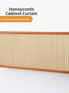 DENGYAOMENG | Dust-Proof Aesthetic Sun-Protection Cabinet Curtain