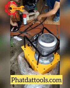 Bơm ĐIện Thủy Lực DB150D2- Bộ Nguồn Thủy Lực 2 vòi- Điện 1.5kW 2 van từ