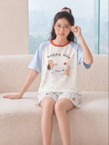 COSMO LADY | Cotton Summer Little Girls Sleepwear and Loungewear Set