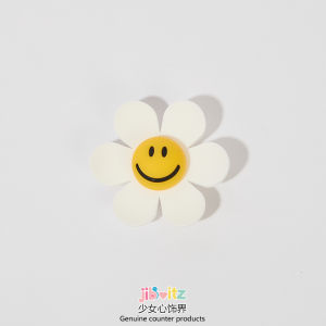 เครื่องประดับรองเท้า Crocs ดอกไม้สำหรับผู้ใหญ่และเด็ก DIY หัวเข็มขัดตกแต่งดอกไม้และลูกอม