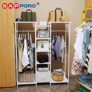 SAPPORO HALSA: Lemari Pakaian Wardrobe Cabinet & Rak Pakaian