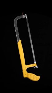 Gergaji Besi Gagang Besi 12 Inch Free 1 Mata Gergaji Hacksaw Pemotong Besi Kayu - 6792