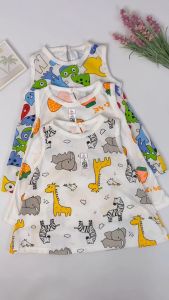 7.7 Dress Bayi Anak Korea Fashion Style Hana/ Baju Bayi