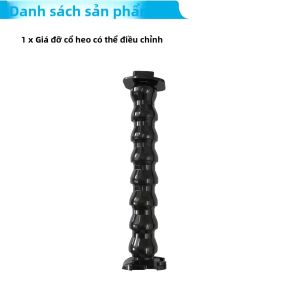 Giá Đỡ Cổ Ngỗng Có Kẹp Hàm Có Thể Điều Chỉnh Cho GoPro Hero 13/12/11/10/9/8/7/6 SJCAM AKASO Insta360 DJI Osmo Action Cameras - Phụ Kiện Video Thể Thao