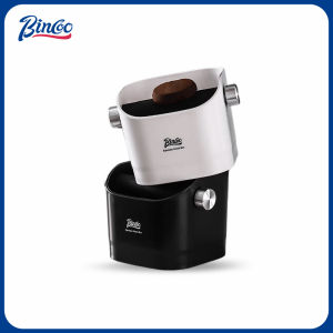 Bincoo Large Capacity Square Coffee Grounds Bin Home Barista Italian Powder Storage Container Coffee Waste Powder Box