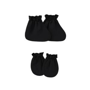 Bedong Selimut Topi Sarung Tangan Kaki Bayi Newborn Perempuan Laki-laki Bahan Katun