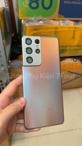 Nắp Lưng Kính Samsung S21 Ultra kèm đồ khui keo dán