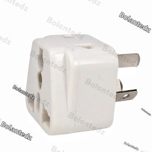 Bộ Chuyển Đổi Du Lịch AU 2 Trong 1 Ổ Cắm Đa Năng Có Tiếp Địa Cho Mỹ Úc New Zealand Trung Quốc Argentina - Bộ Chuyển Đổi Phích Cắm Quốc Tế Không Tiếp Địa