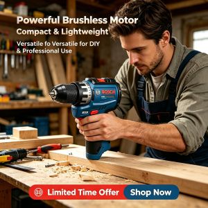 Bosch | BOSCH GSR 12V-31 Professional Cordless Drill Driver 2-in-1 for Wood Metal Plastic Drilling & Screwdriving Durable Power Tool