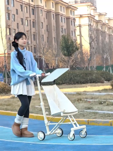 [SG Ready Stock] Foldable Baby Stroller 3KG Portable Travel Boarded Foldable Kids Stroller Lightweight Cabin Size