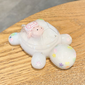 XUANDOYAN | Glittering Sand Filled Turtle Large Desk Ornament