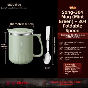 GEDO | Stainless Steel Tumbler Cup for Office and Home Use