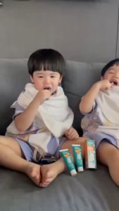 ส่งฟรี ยาสีฟันเด็ก 2แถม3 wonder smile kids ยาสีฟันออแกนิค เด็กกลืนได้