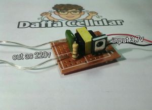 kit pcb joule thief - inverter dc 37v to ac 220v darurat