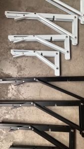 Engsel Bracket Rak Siku Lipat Meja Dinding Stainless Steel Vincitory