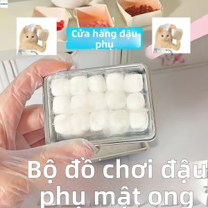 CHUNCAN | Đồ Chơi Giả Vờ Diy Đậu Phụ Mốc