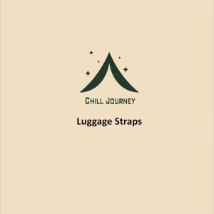 Chill Journey Luggage Straps Belt | Adjustable Straps Heavy Duty Strap Buckle Packing Straps Travel