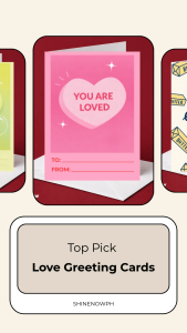 You Are Loved Card – Cute Pink Aesthetic Greeting Romance Card
