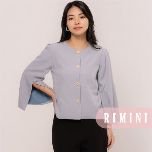 RIMINI - Atasan Formal Berlengan Size S-XL - Noeva Top 3014