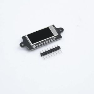 Aideepen | 0.96 Inch TFT LCD Display Module ST7735S Driver 80x160 Resolution 4-Line SPI Full View Color Screen DC 3.3V-5V 8 Pin Blue Board