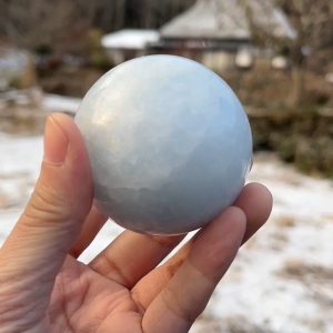 【SG】Blue Celestite Sphere Crystal