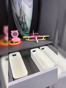 RainbowTech Sundries Underwear Socks Sorting Box Cosmetics Stationery Book Assortment Organizer Container