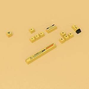 Set 12 Nút Keycap OEM - Keycap Bổ Sung PBT Chống Mài Mòn Trục Chéo Cho Bàn Phím Cơ