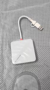 Bộ Chuyển Đổi Đầu Đọc Thẻ 5 Trong 1 USB3.1/Type-C Sang SD/TF/USB/Type-C Hộp Lưu Trữ Thẻ Nhớ Đa Chức Năng Với 5 Cổng