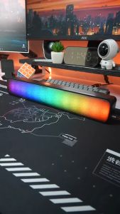 【COD】KOOYIINN Portable Bluetooth Speaker 10W Louder Wireless Speaker with 8 Hours Playtime TWS or Laptop Pairing RGB Lights and TF Slot -S19