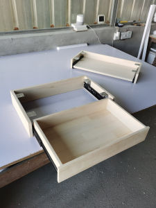 YIMUJIZHU | Desk Underneath Drawer Sliding Rail Extended Workspace Keyboard Tray