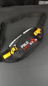 Tas Pria Waistbag Waterproof Bahan Nilon Parasut Polo Prostar Tas Pinggang dan Tas Selempang Bahu