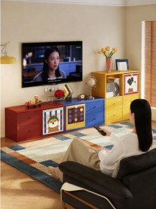 MEISD | Diy Combination Living Room TV Cabinet for Small Spaces Toy Storage