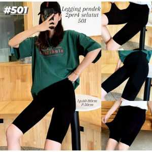 Celana Legging Pendek Selutut 2/4 fit to XXL / Legging Pendek Wanita /Legging Import Wanita / Celana olahraga