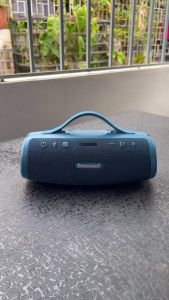 Loa Bluetooth di động Tronsmart Mirtune S100 công suất 50W Bass mạnh mẽ & âm bổng rõ ràng tay cầm có thể thu vào thời gian phát 20 giờ chống nước IPX7 tùy chỉnh EQ tích hợp pin dự phòng cho hoạt động ngoài trời cắm trại bãi biển