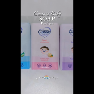 Cussons Baby Soap 85gr/60gr Cussons Sabun Batang Cussons Sabun Bayi Per 6 Pcs