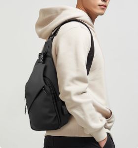 TINYAT Waterproof Sling Bag Crossbody Backpack for Men Women Sling Backpack Hiking Daypack Multipurpose Cross Body Chest Bag